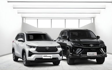 Comparison between Fortuner and Innova units